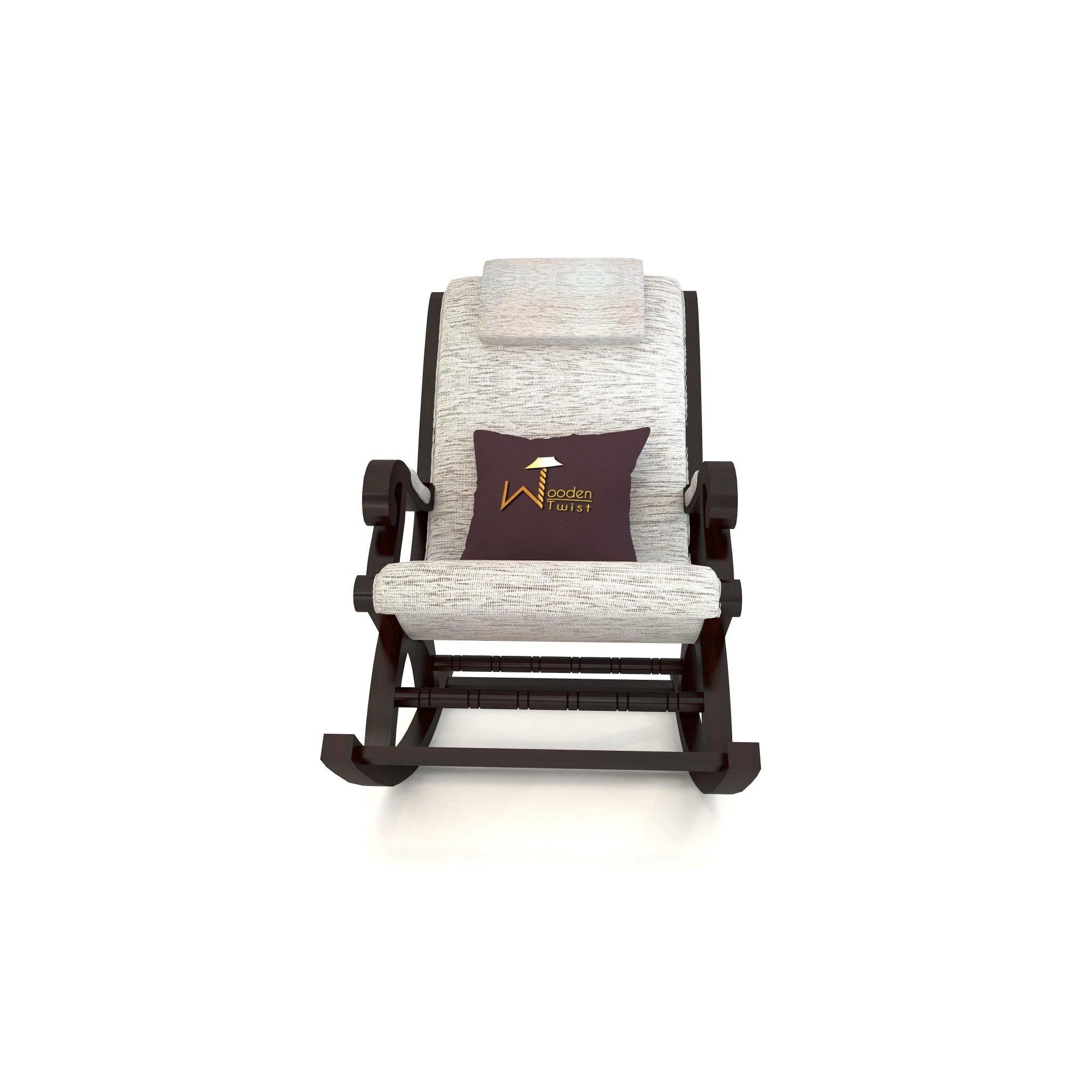 wooden rocking chair