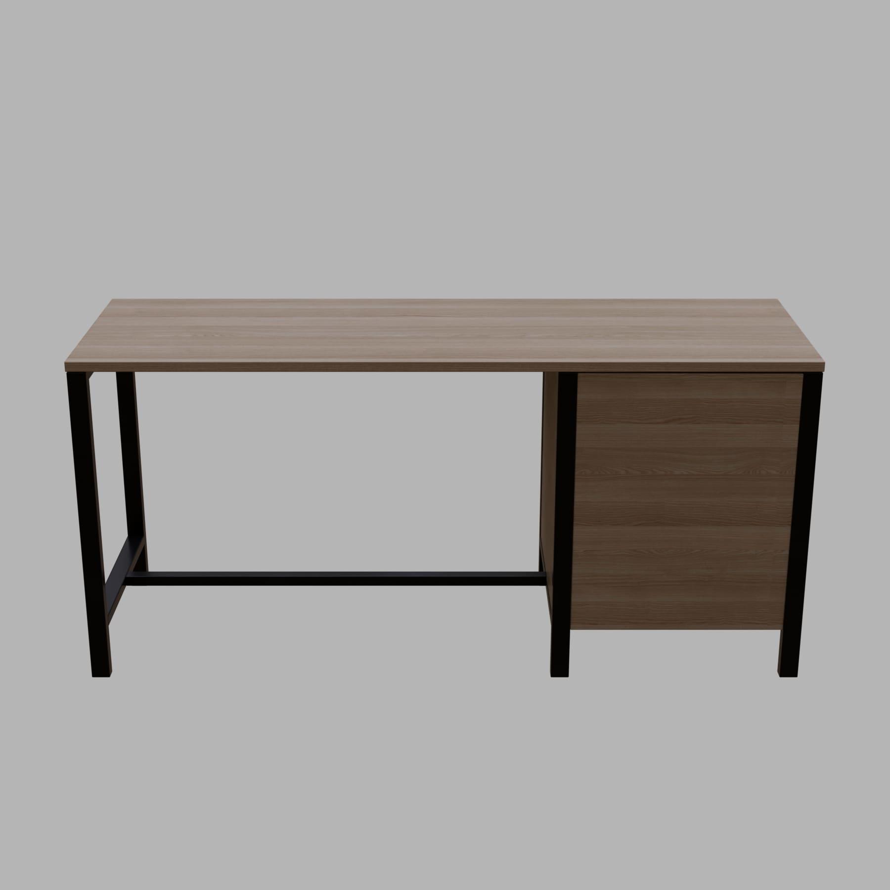 GAYLE Office Desk in Beige finish - WoodenTwist