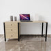 GAYLE Office Desk in Beige finish - WoodenTwist