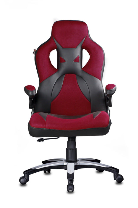 Stylish Gaming Chair in Black / Red - WoodenTwist