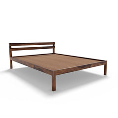 FABIA BED QUEEN Sheesham Wood (Honey Finish) - WoodenTwist