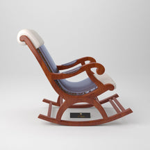 Qualis Premium Sheesham Wood Rocking Chair - WoodenTwist