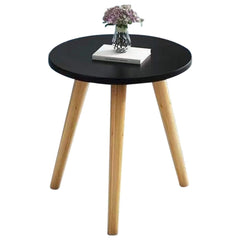 Modern Bedside Sofa Table for Living Room (Black) - WoodenTwist