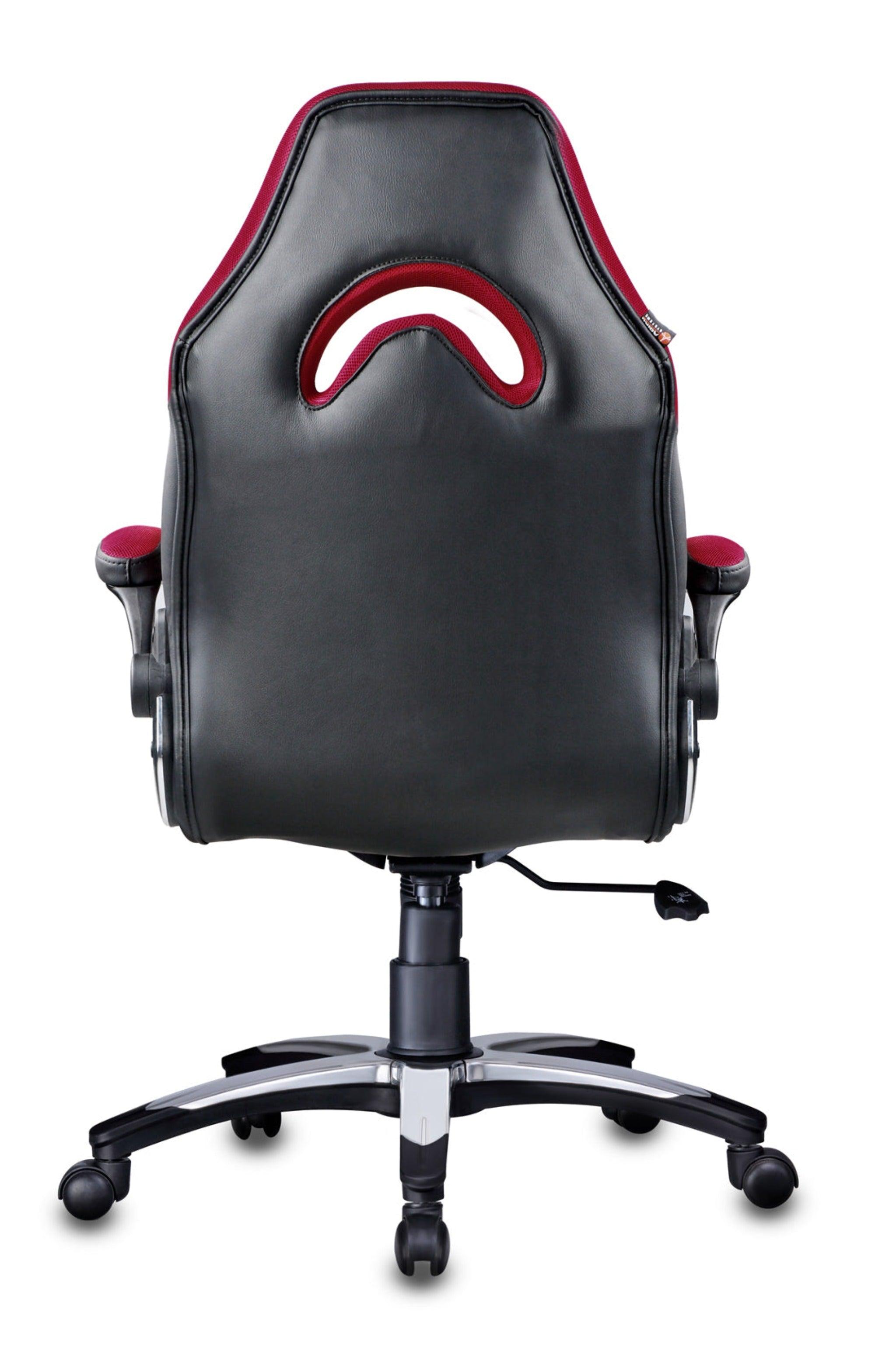 Stylish Gaming Chair in Black / Red - WoodenTwist