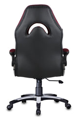 Stylish Gaming Chair in Black / Maroon - WoodenTwist