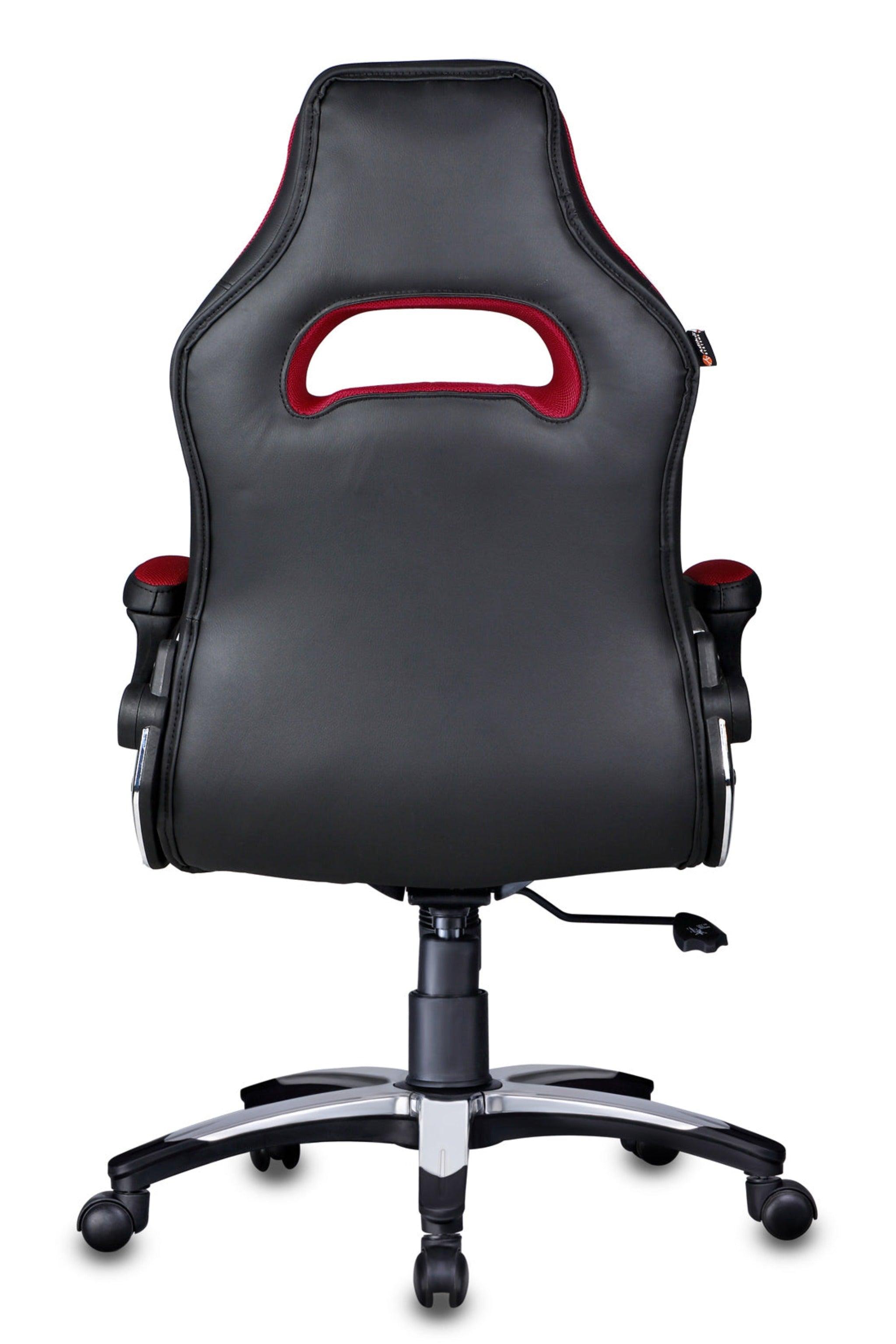 Stylish Gaming Chair in Black / Red - WoodenTwist