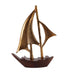 Dream Boat Small Raw Golden Finish - WoodenTwist