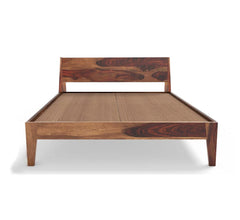 ARABEL BED QUEEN Sheesham Wood (Honey Finish) - WoodenTwist