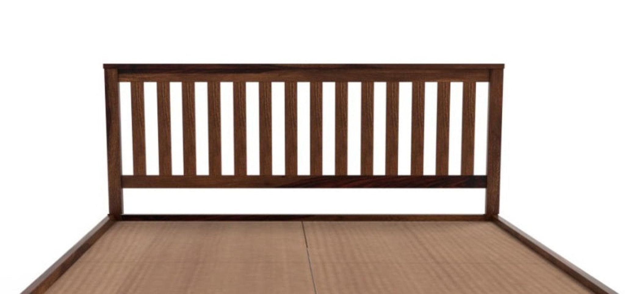 SUPAN BED KING Sheesham Wood (Honey Finish) - WoodenTwist