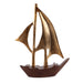 Dream Boat Small Raw Golden Finish - WoodenTwist