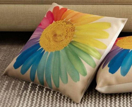 Jute Cushion Cover, Multicolor, 5 Piece - WoodenTwist