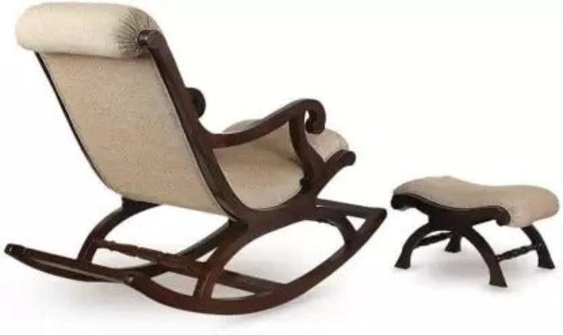 Rocking Chair with Foot Rest ( Walnut ) - WoodenTwist