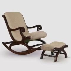 wooden rocking chair