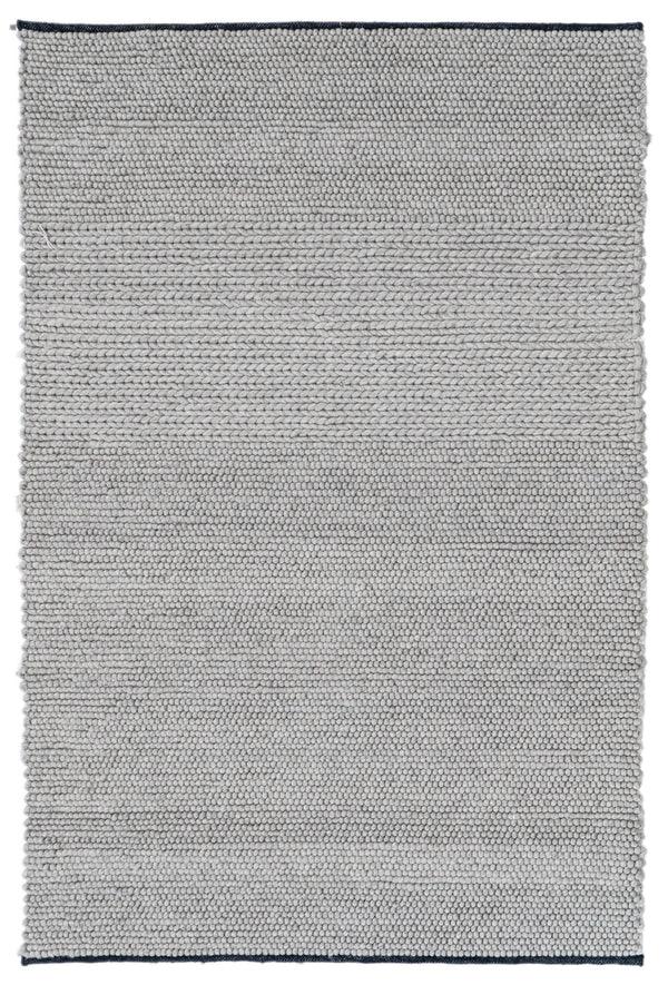 Pebble & Braid - Charcoal Runner for Bedroom/Living Area/Home with Anti Slip Backing - WoodenTwist