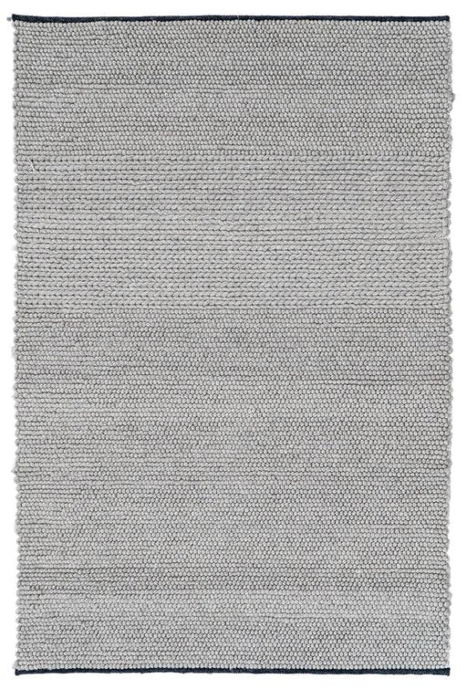 Pebble & Braid - Charcoal Runner for Bedroom/Living Area/Home with Anti Slip Backing - WoodenTwist