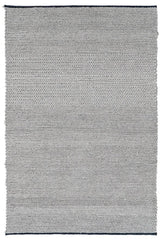 Pebble & Braid - Charcoal Runner for Bedroom/Living Area/Home with Anti Slip Backing - WoodenTwist