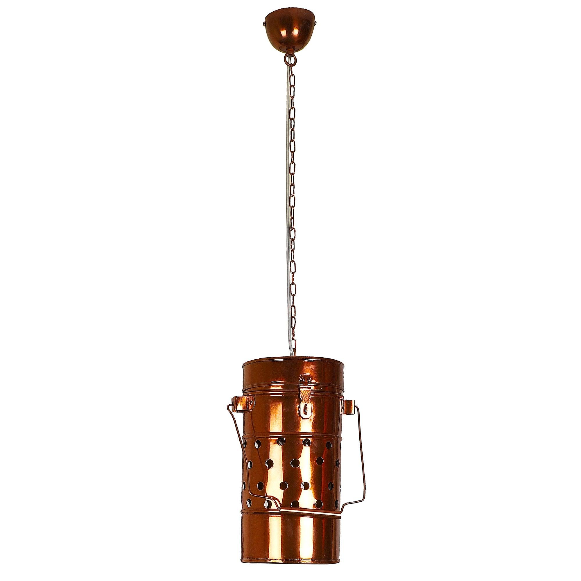 Rose Gold Iron Hanging Lights - WoodenTwist