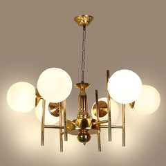 Stylish & classy Gold Iron Chandeliers Lights - WoodenTwist