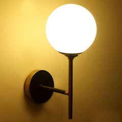 Classy & Stylish Gold Iron Wall Light - WoodenTwist