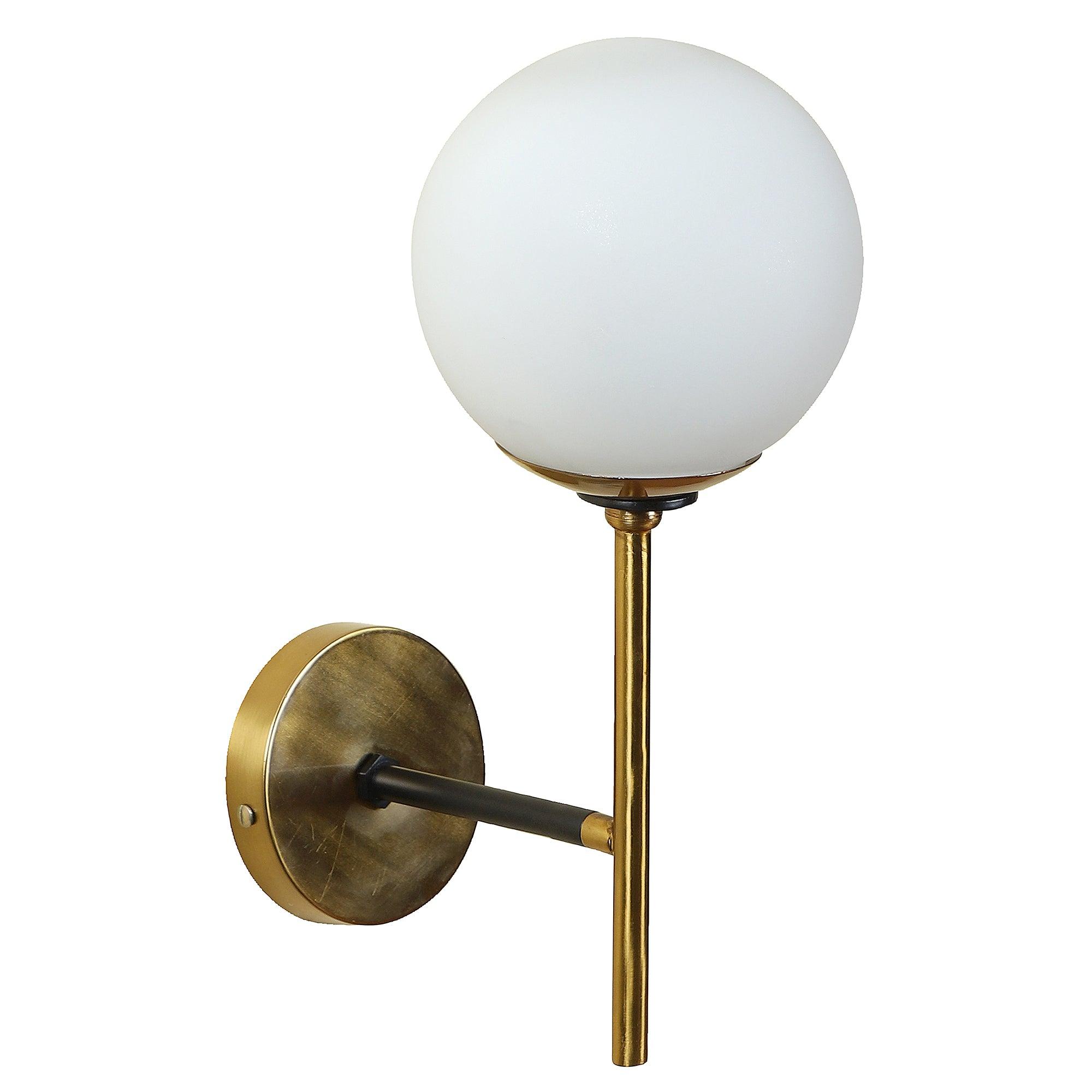 Classy & Stylish Gold Iron Wall Light - WoodenTwist