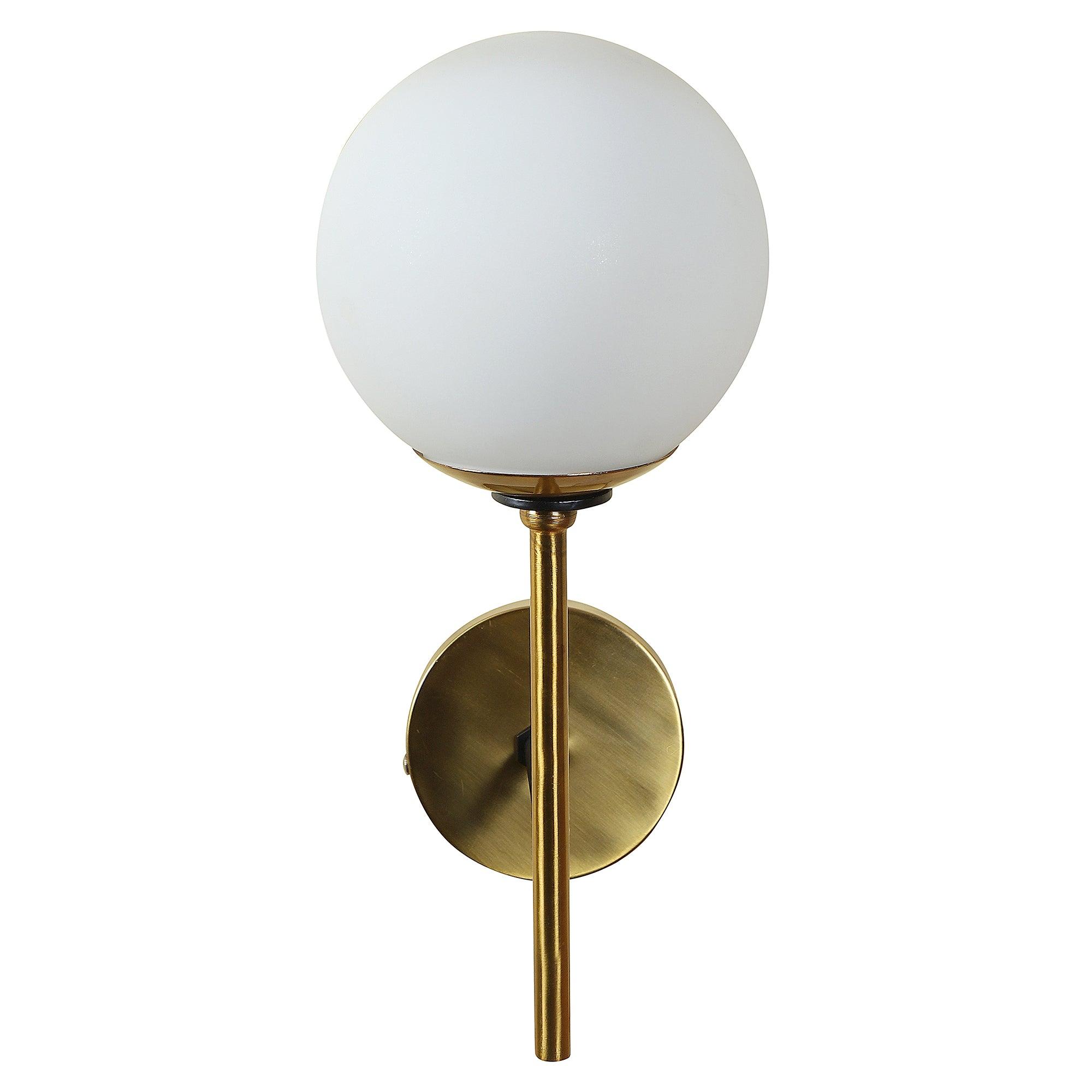 Classy & Stylish Gold Iron Wall Light - WoodenTwist