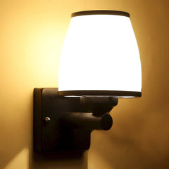 Black Iron Wall Light - WoodenTwist