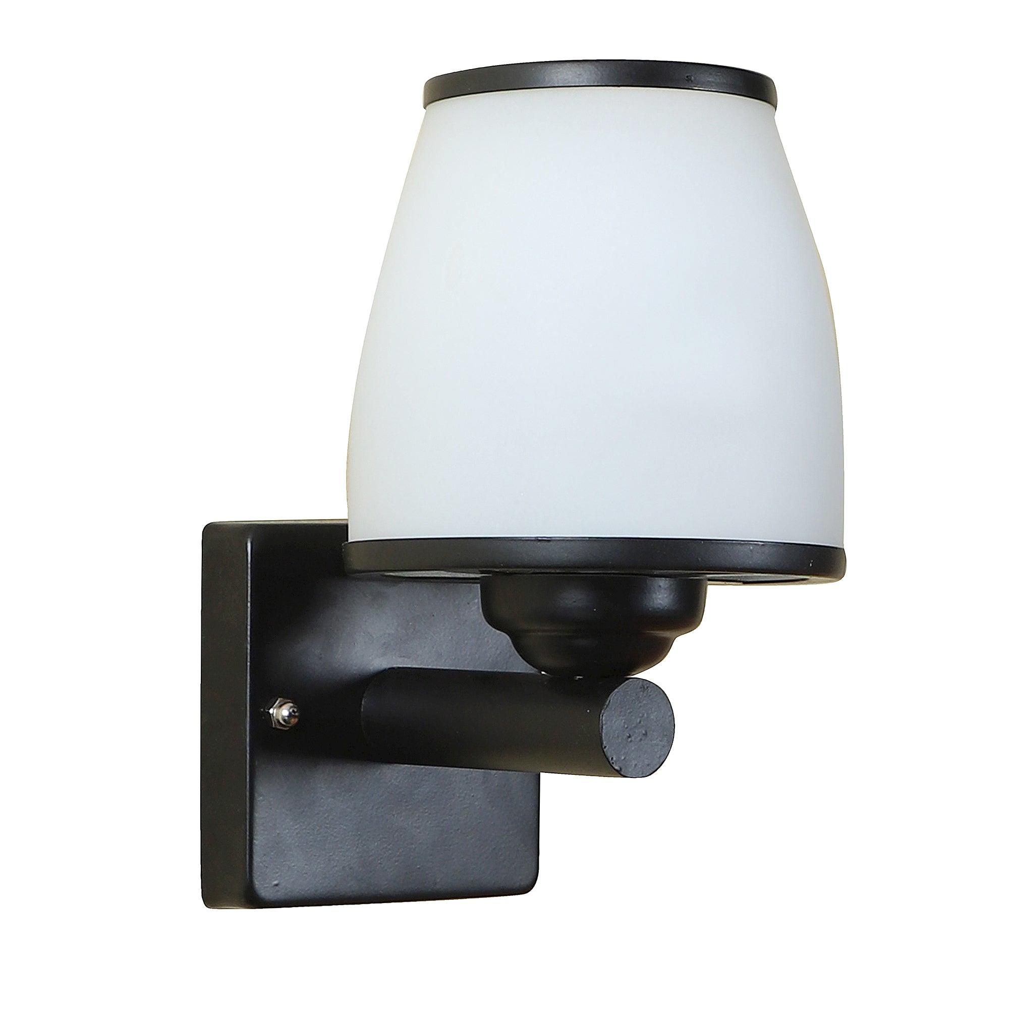 Black Iron Wall Light - WoodenTwist