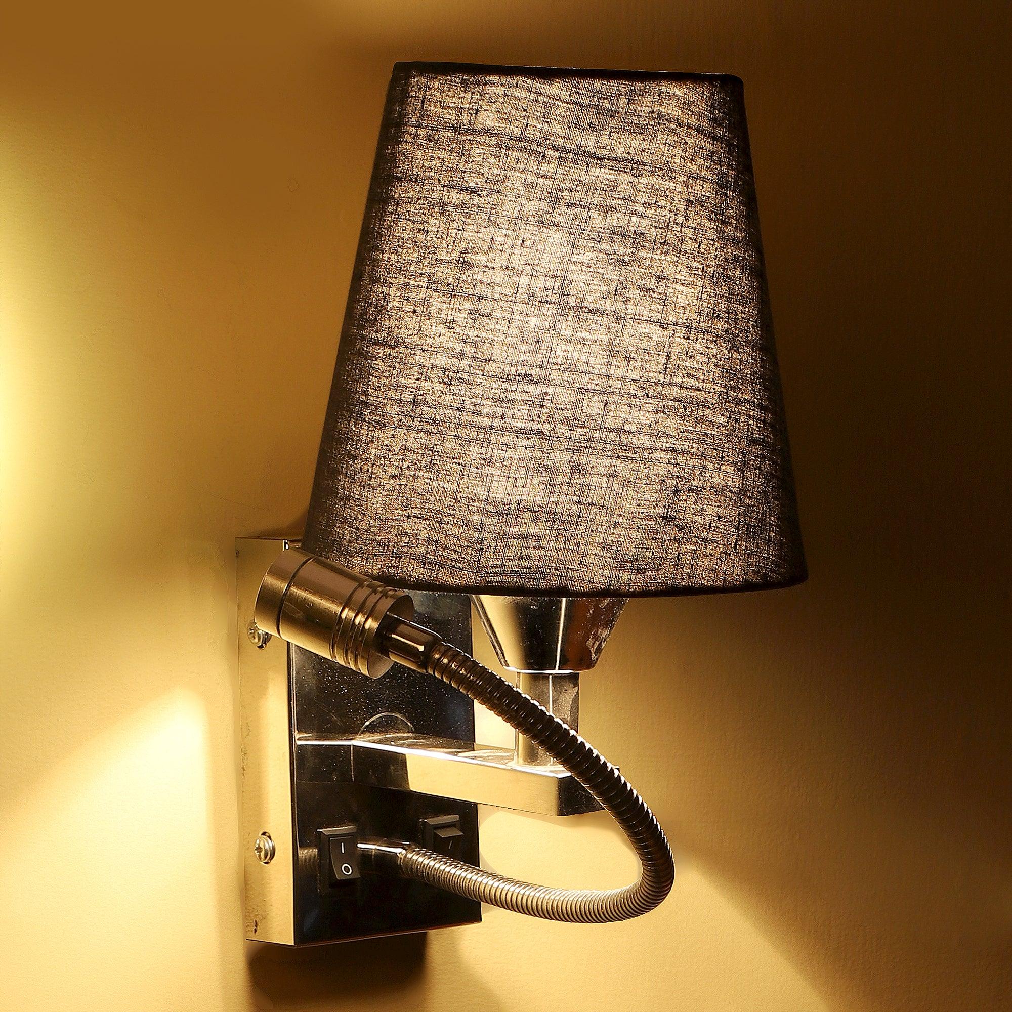 Chrome Brass Wall Light - WoodenTwist