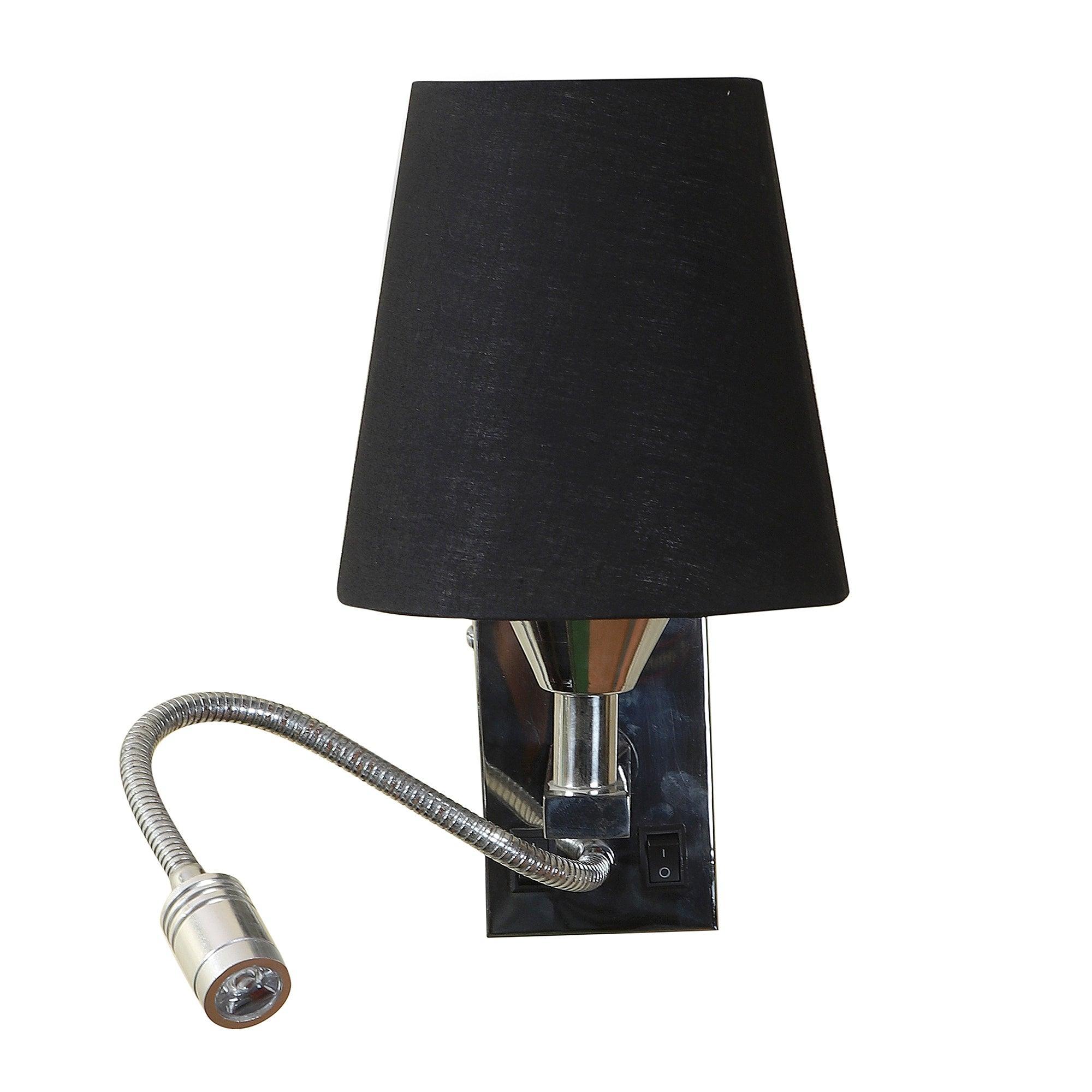 Chrome Brass Wall Light - WoodenTwist