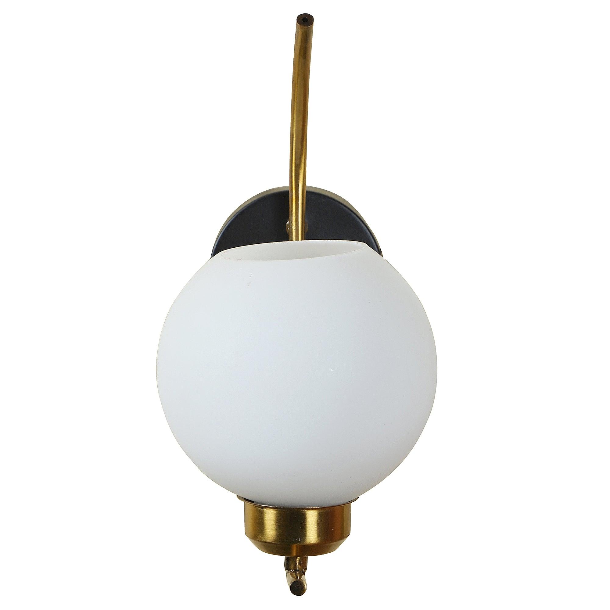 Stylish & Classy Black & Gold Iron Wall Light - WoodenTwist