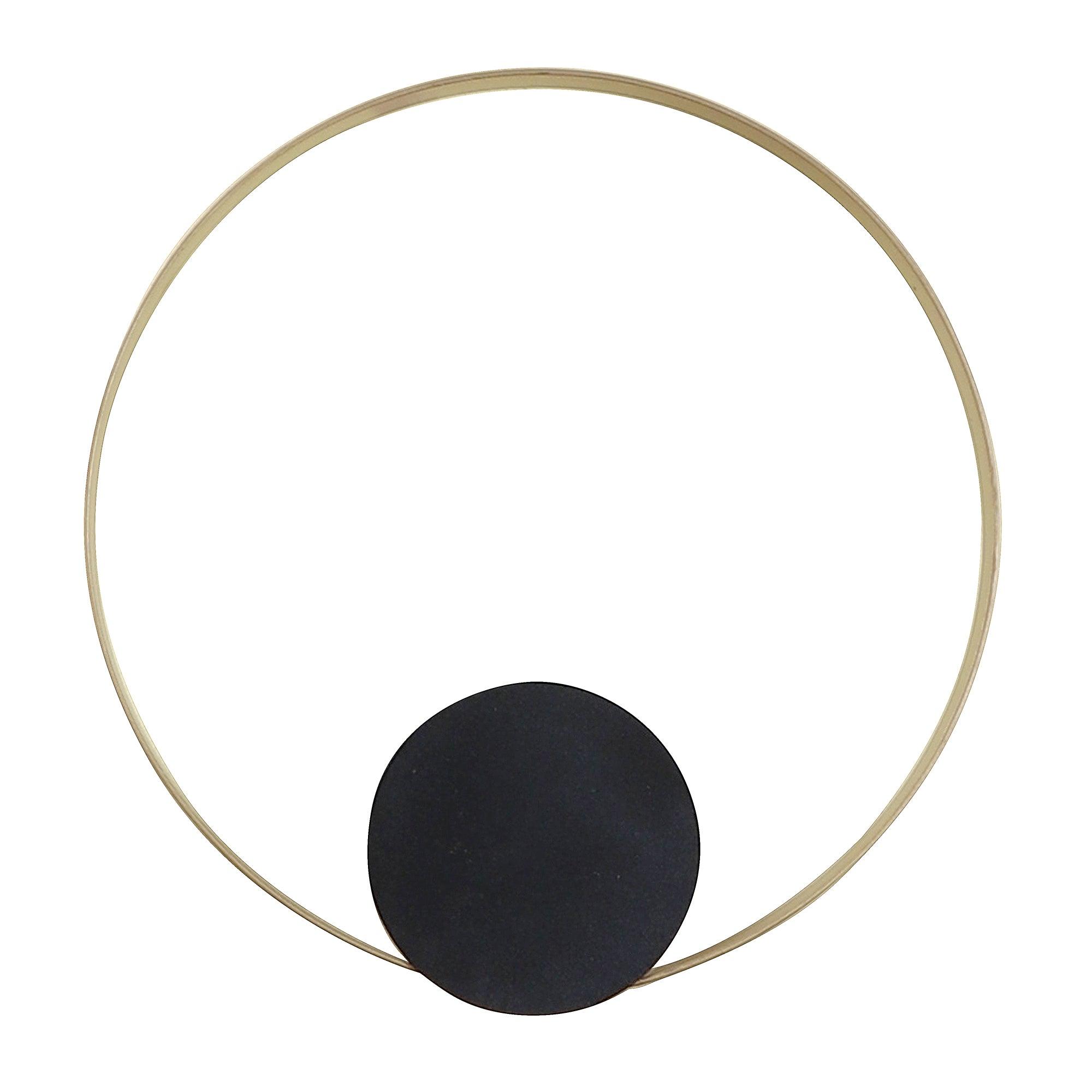 Stylish & Classy Black & Gold Iron Wall Light - WoodenTwist