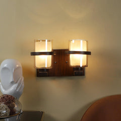 Brown Wood Wall Light - WoodenTwist