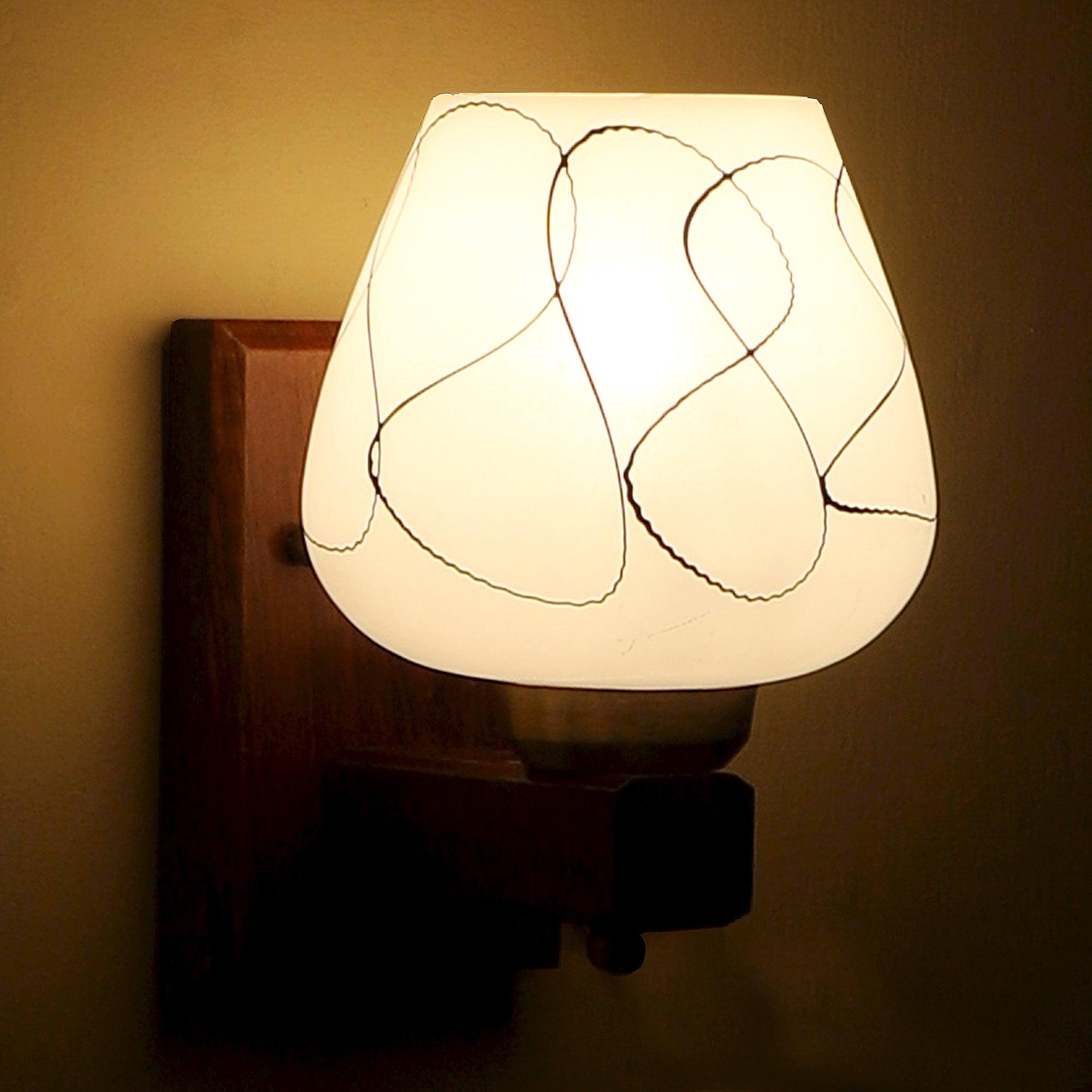 Brown Wood Wall Light - WoodenTwist