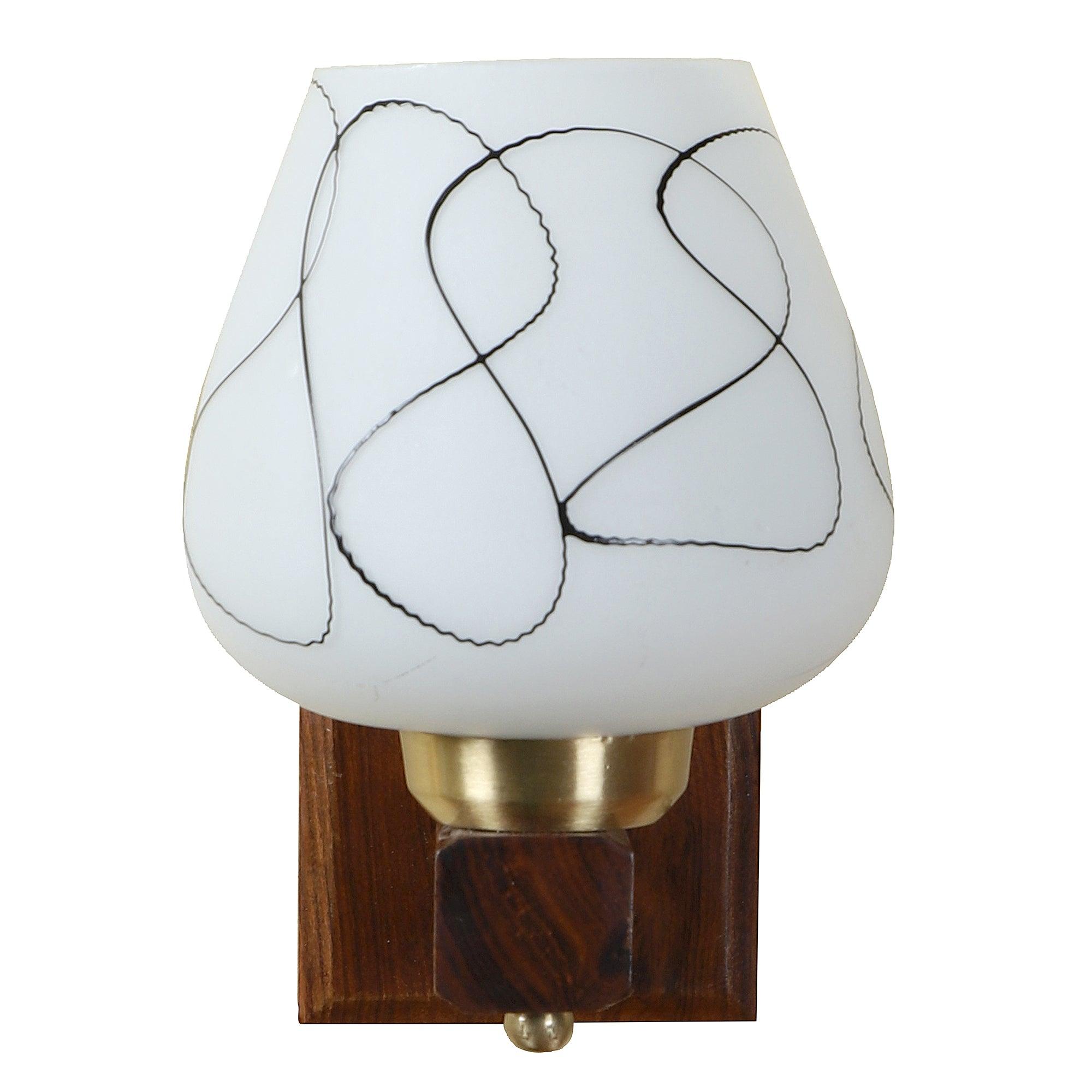 Brown Wood Wall Light - WoodenTwist