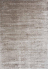 Solid Viscose Rug - Beige Runner for Bedroom/Living Area/Home with Anti Slip - WoodenTwist