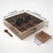 Wooden Spice Box Container - Spice Masala Box Holder - WoodenTwist
