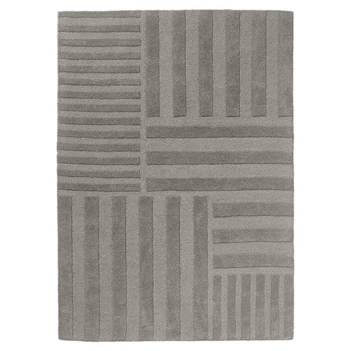 Ash Hand-Tufted Wool Rug Runner for Bedroom/Living Area/Home with Anti Slip Backing - WoodenTwist