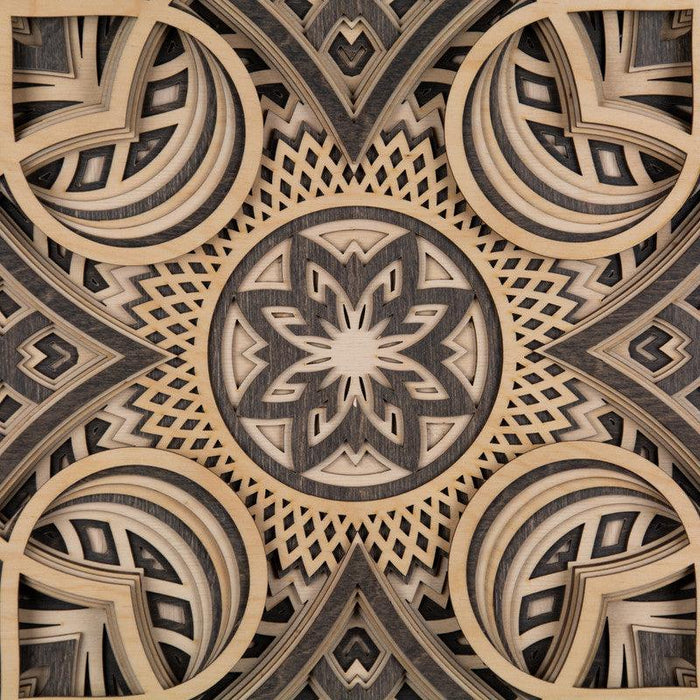 Sacred Multi Layer Mandala - WoodenTwist