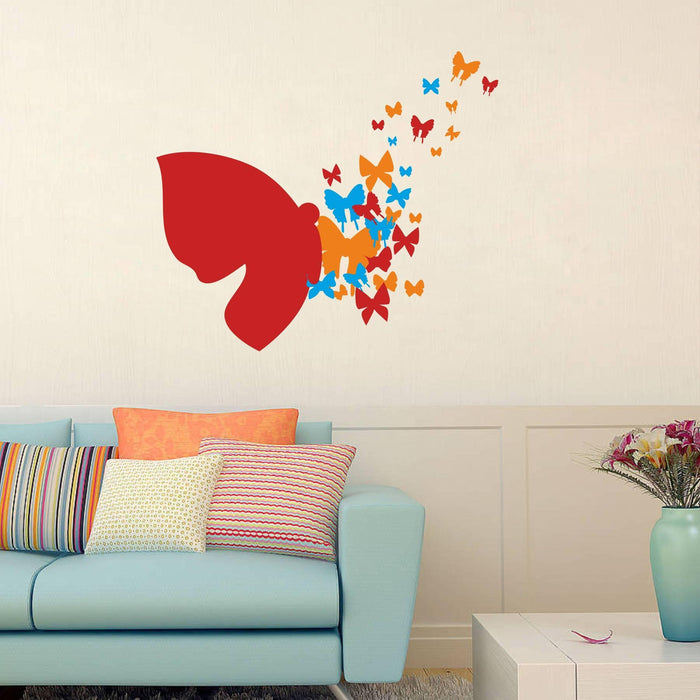 Beautiful Decorative Butterfly Wall Sticker - WoodenTwist