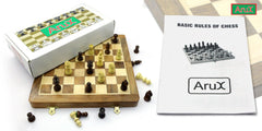 Wooden Chess Magnetic 12 Inches Foldable - WoodenTwist