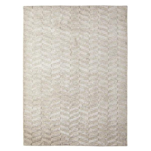 Rugberry Insignia Wool & Viscose Rug Runner for Bedroom/Living room with Anti Slip Backing - WoodenTwist