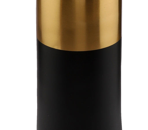 Black And Gold Champagne Large Bottle Vase Set - WoodenTwist