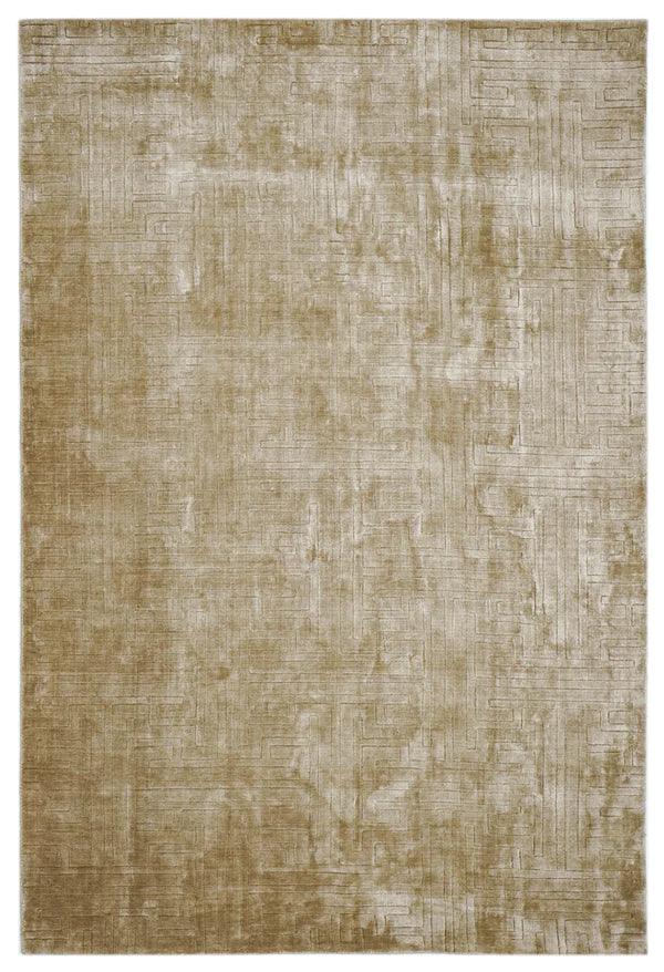 Venecia Gold Rug Runner for Bedroom/Living Area/Home with Anti Slip Backing - WoodenTwist