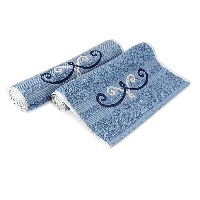 Pure Cotton 500 GSM Towel Set of 8 (2 Bath, 2 Hand & 4 Face Towels) - WoodenTwist