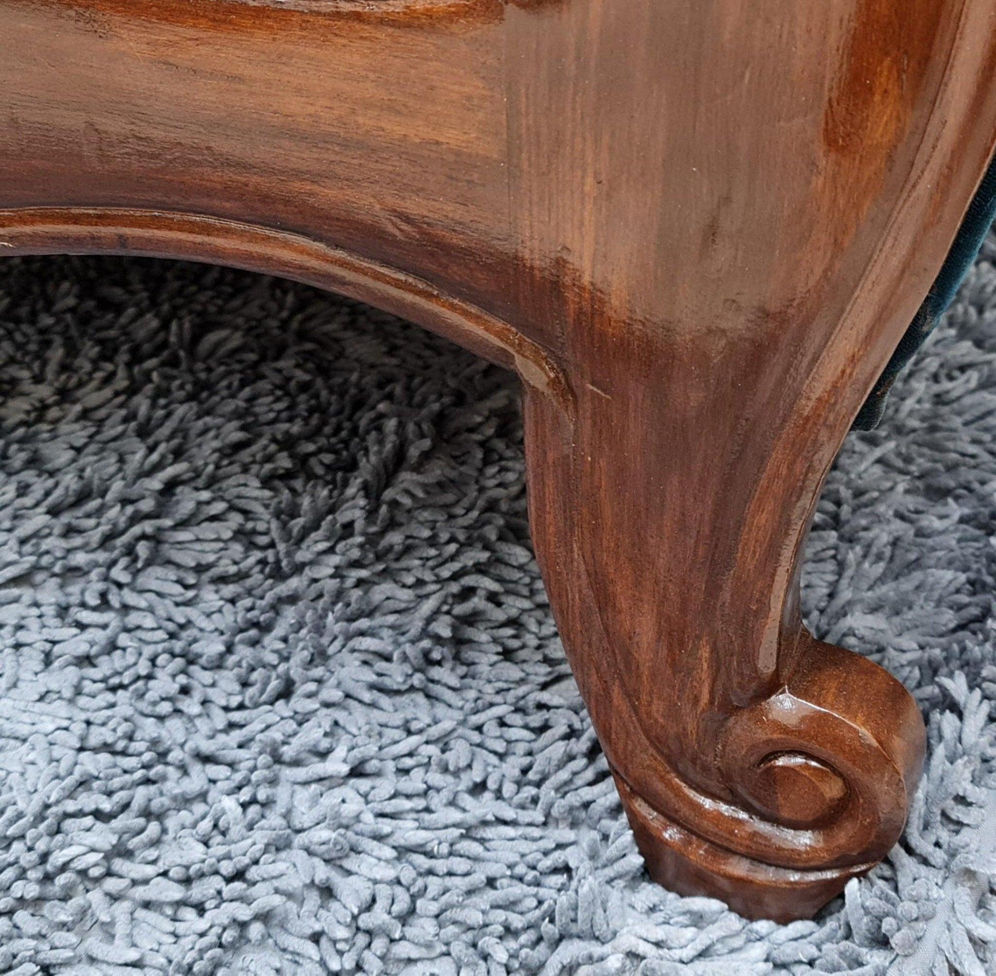 Wooden Twist Fovero Sheesham Wood Bench Couch - decor setting