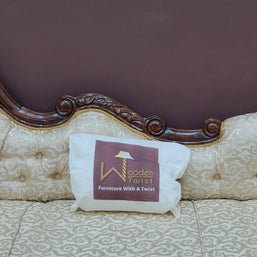 Céleste Wooden Couch for Home & Office Chaise Lounge Settee - WoodenTwist