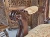 Prime Teak Wood Carved Victorian Armchair