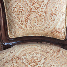 Prime Teak Wood Carved Victorian Armchair