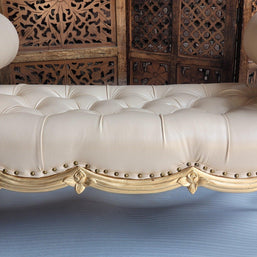 Montérno Sheesham Wood 2 Seater Bench Couch - WoodenTwist