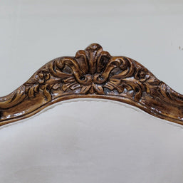 Wooden Twist Handmade Pure Teak Wood Hand Carved Armrest Sitting Chair - WoodenTwist